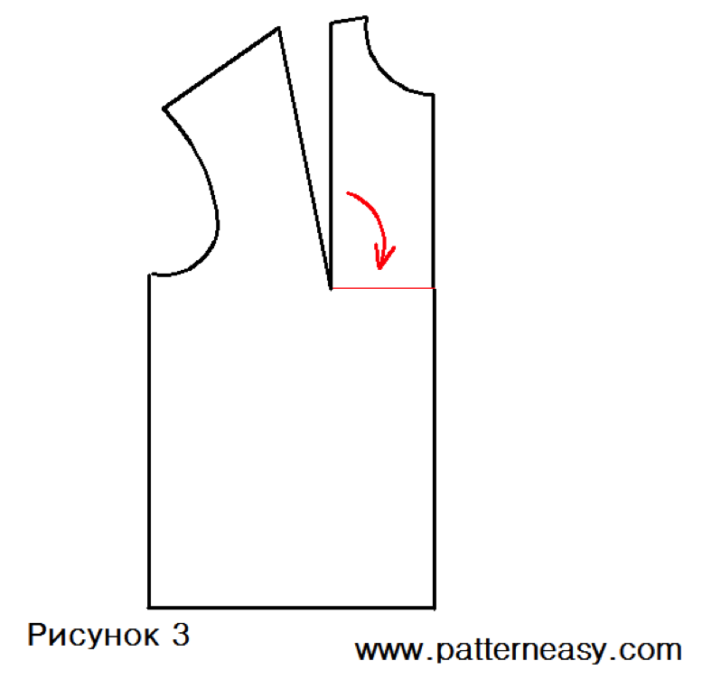 Выкройка стильного платья фото