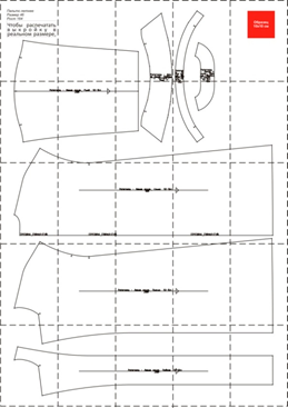 Летнее пальто. Инструкция по пошиву фото
