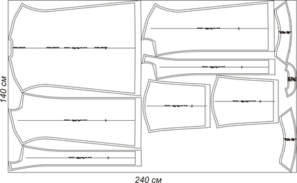 Летнее пальто. Инструкция по пошиву фото