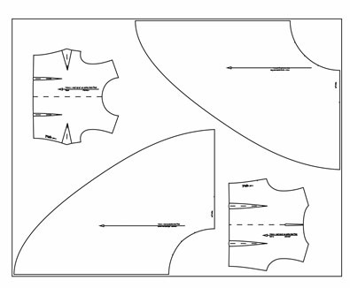 Платье с асимметричной юбкой. Инструкция по пошиву фото