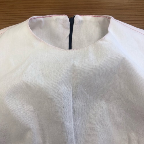 Платье в пол с принтом. Инструкция по распечатке выкроек и последовательность пошива фото