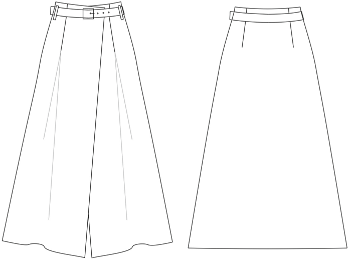 Юбка-миди с запахом. Фото-мастер-класс по пошиву фото