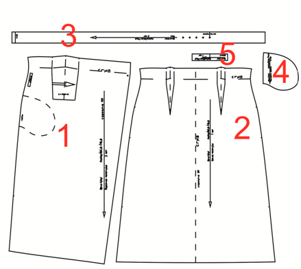 Юбка-миди с запахом. Фото-мастер-класс по пошиву фото