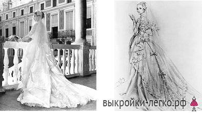 Секреты свадебного платья Грейс Келли фото