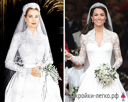 Секреты свадебного платья Грейс Келли фото