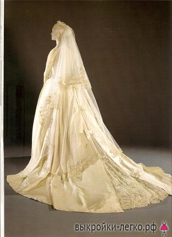 Секреты свадебного платья Грейс Келли фото