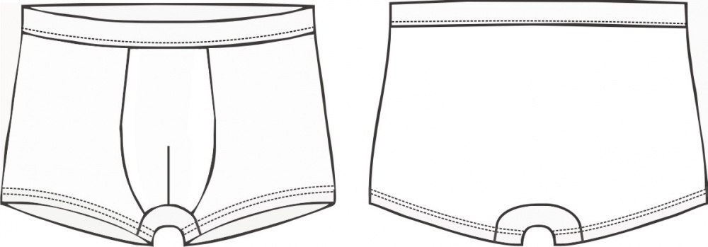 Выкройка трусов-боксеров для мальчиков фото