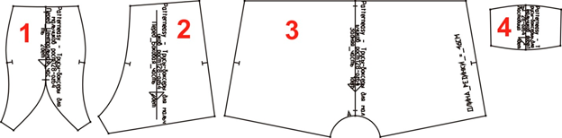 Выкройка трусов-боксеров для мальчиков фото