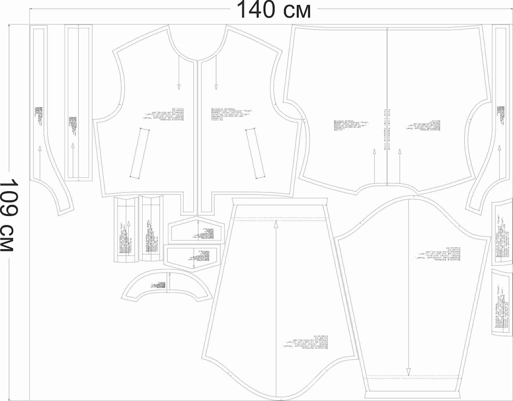 Выкройка бомбера. Беззаботная коллекция «Лиза» фото
