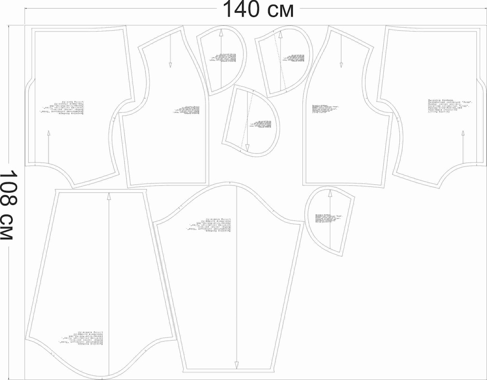 Выкройка бомбера. Беззаботная коллекция «Лиза» фото