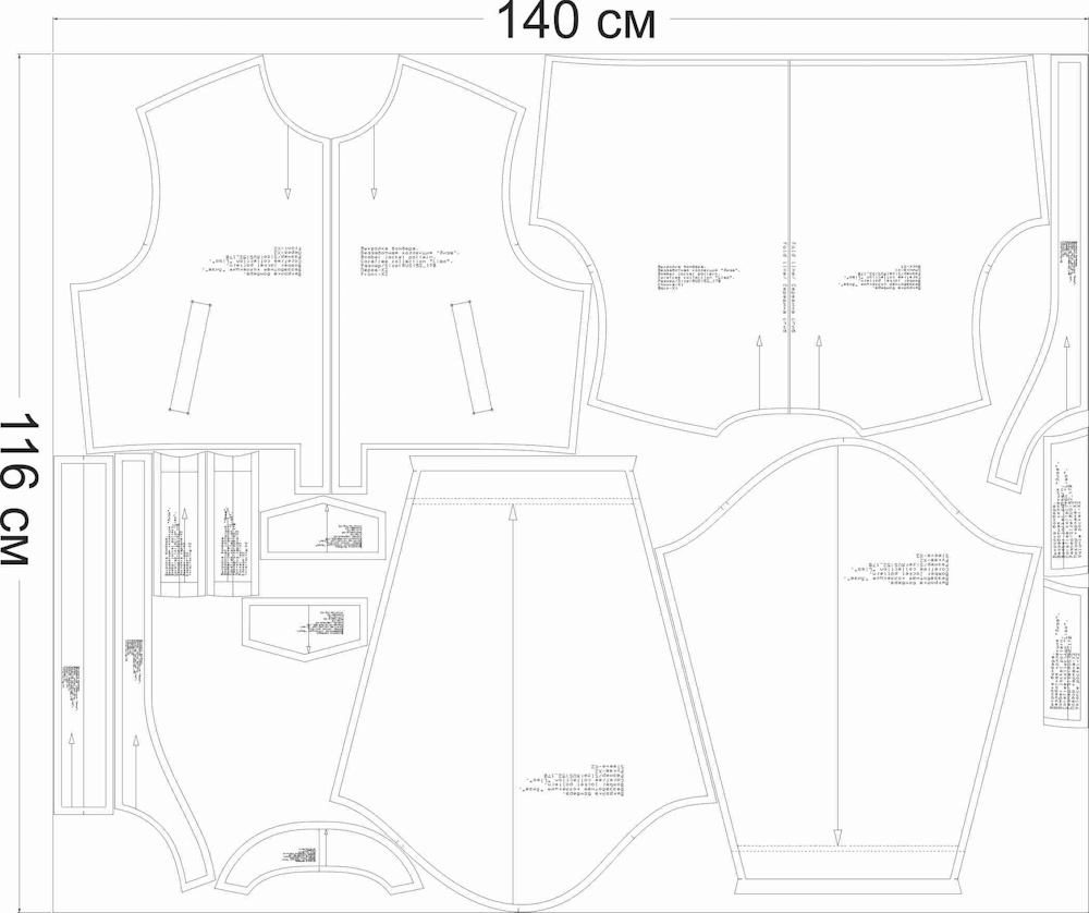 Выкройка бомбера. Беззаботная коллекция «Лиза» фото