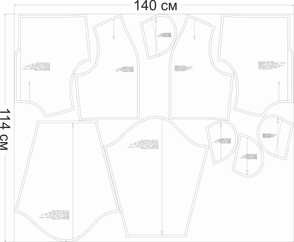 Выкройка бомбера. Беззаботная коллекция «Лиза» фото