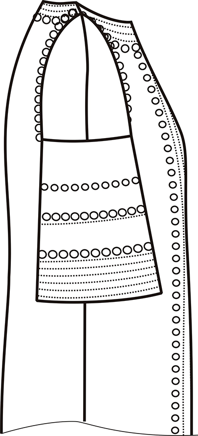 Платье и туника. Инструкция по распечатке выкроек и пошиву фото