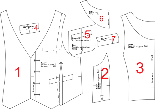 Детский жилет. Инструкция по распечатке выкроек и пошиву фото