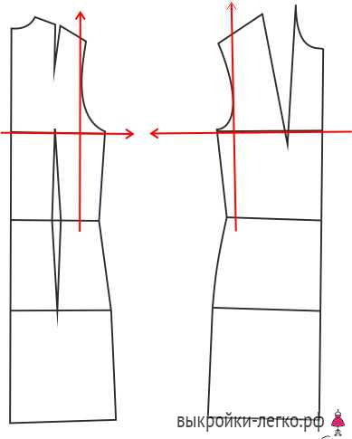 Как увеличить или уменьшить выкройку фото