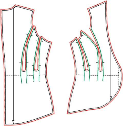 Приталенный жакет. Инструкция по пошиву фото
