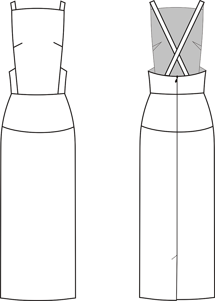 Базовый сарафан. Инструкция по пошиву фото