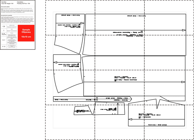 Базовый сарафан. Инструкция по пошиву фото