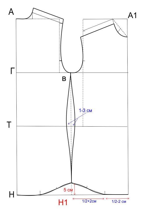Выкройка мужской рубашки фото