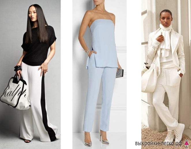 Как сшить брюки фото