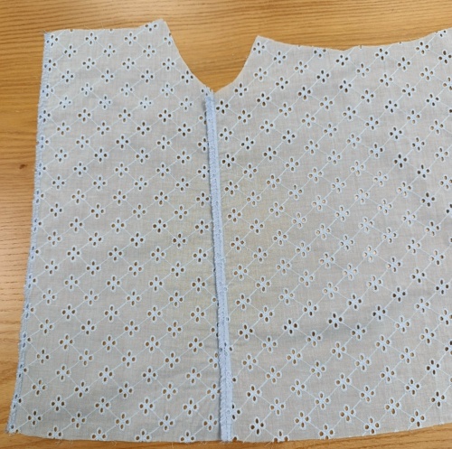 Как сшить блузу с воланом для девочек. Фото-мастер-класс. фото