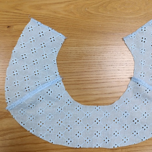 Как сшить блузу с воланом для девочек. Фото-мастер-класс. фото