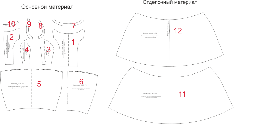 Праздничное платье. Инструкция по пошиву фото