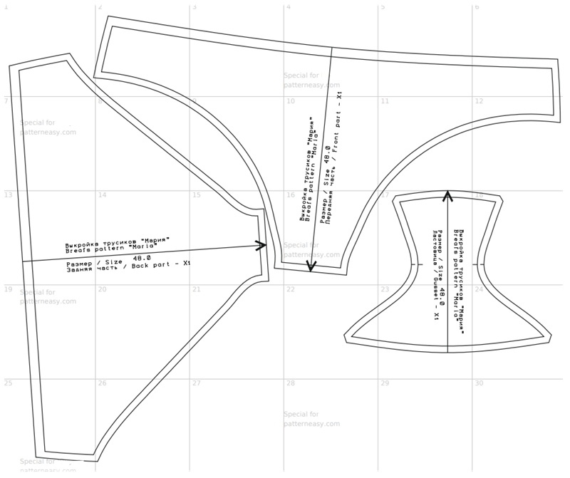 Женские трусы. Фото-мастер-класс по пошиву фото