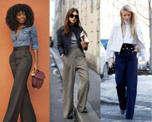 Как из выкройки обычных женских брюк сделать брюки с завышенной талией фото