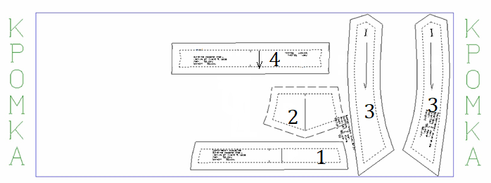 Детский комбинезон оверсайз. Инструкция по пошиву и печати выкроек фото