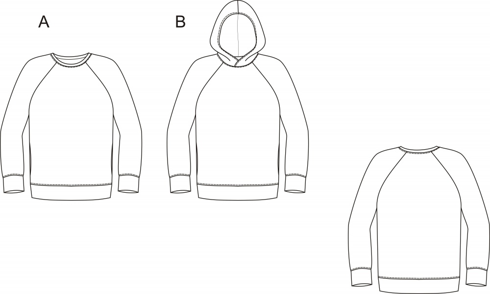 Мужской свитшот и худи. Инструкция по пошиву фото
