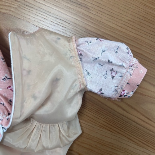 Выкройка детского платья с совами фото