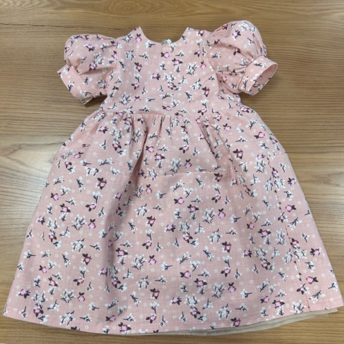 Выкройка детского платья с совами фото