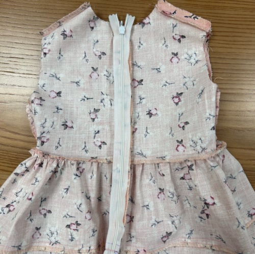 Выкройка детского платья с совами фото