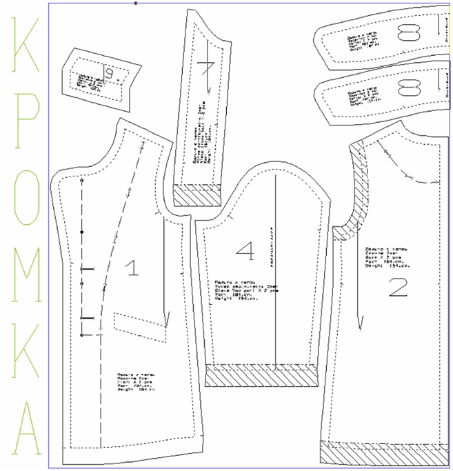 Детское пальто с капюшоном. Инструкция по пошиву фото