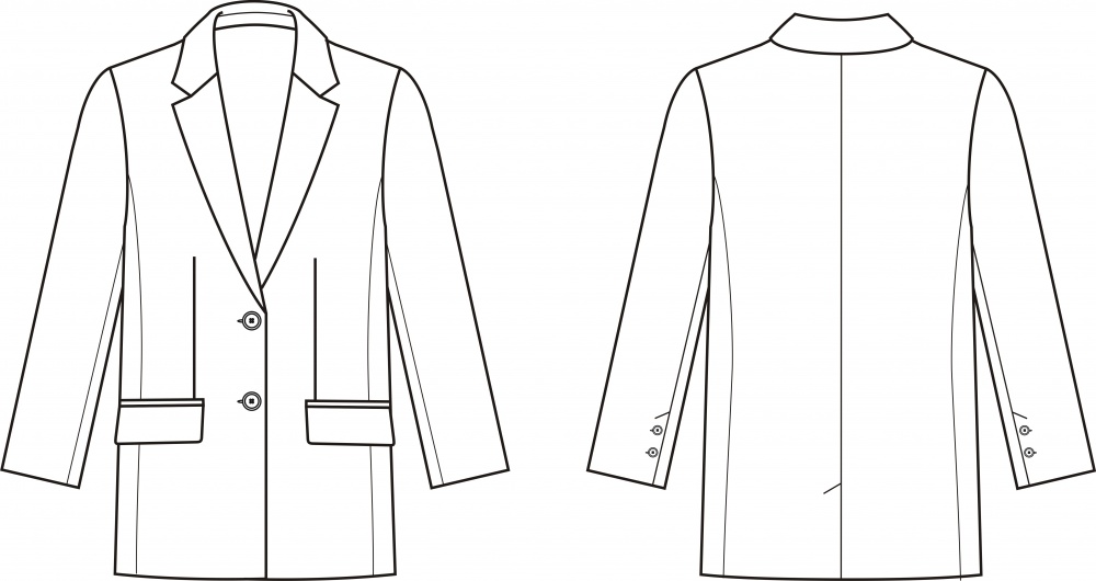 Пиджак бойфренда. Инструкция по пошиву фото