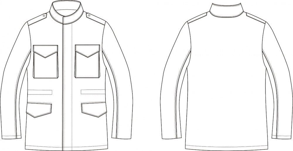 Мужская куртка М65. Инструкция по пошиву фото