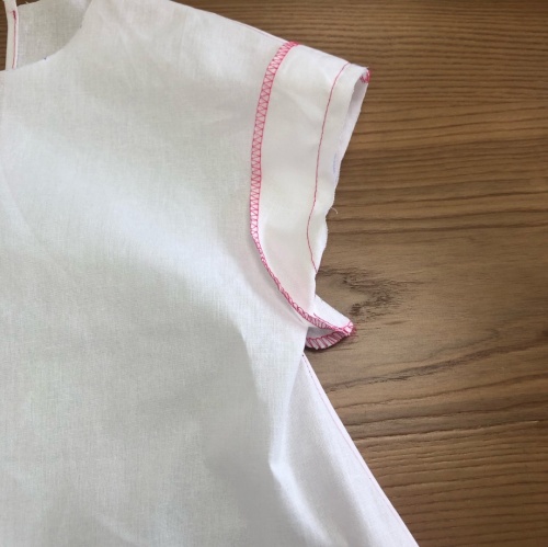 Платье А-силуэта с воланом. Фото-мастер-класс по пошиву фото