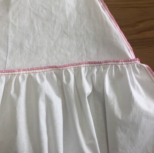 Платье А-силуэта с воланом. Фото-мастер-класс по пошиву фото