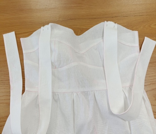 Сарафан с лифом-корсажем. Инструкция по пошиву фото