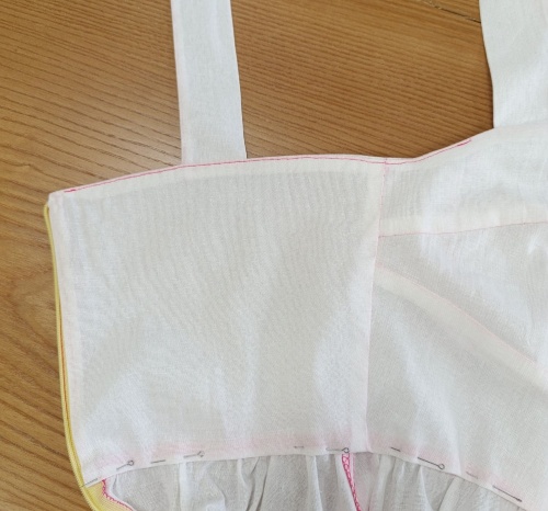 Сарафан с лифом-корсажем. Инструкция по пошиву фото