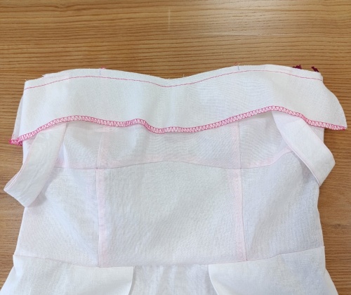 Приталенный сарафан с оборкой. Фото-мастер-класс по пошиву фото