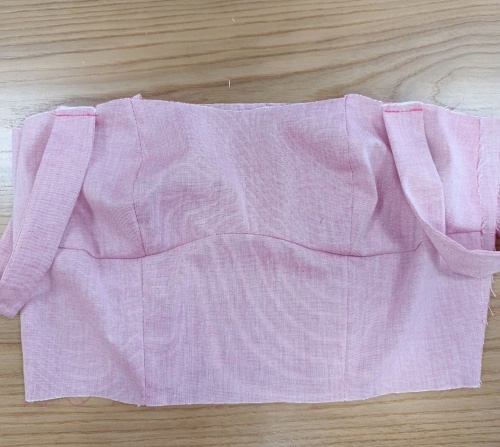 Приталенный сарафан с оборкой. Фото-мастер-класс по пошиву фото