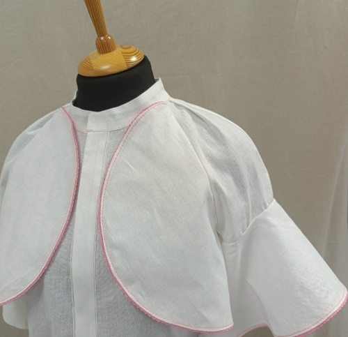 Блуза в романтическом стиле. Инструкция по пошиву фото