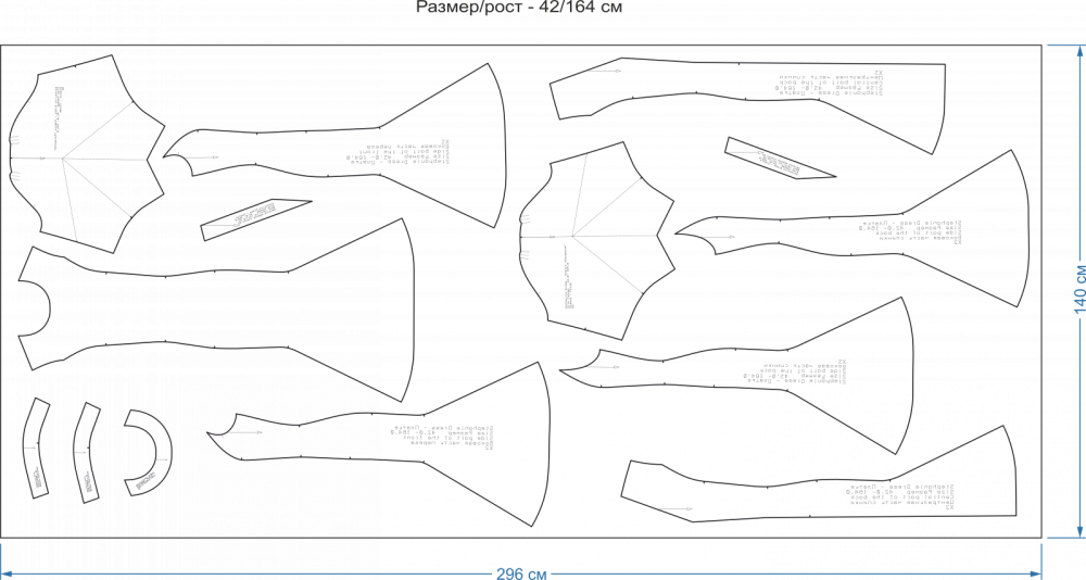 Платье с рукавом оригами «Мэй». Инструкция по пошиву фото