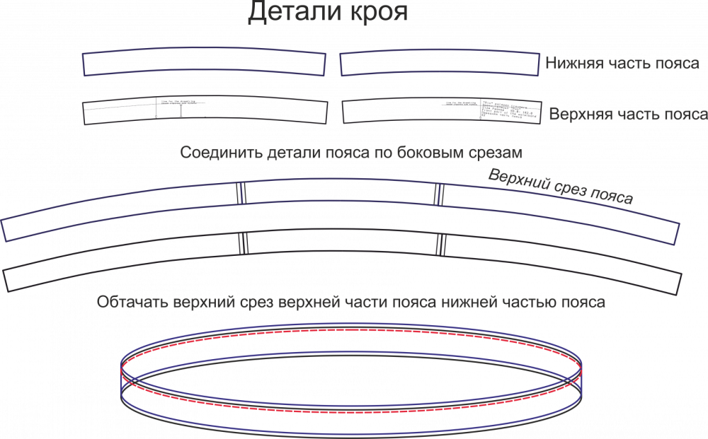 Брюки-палаццо «Рио». Инструкция по пошиву и печати выкроек фото