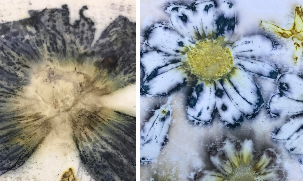 Солнечное окрашивание тканей фото