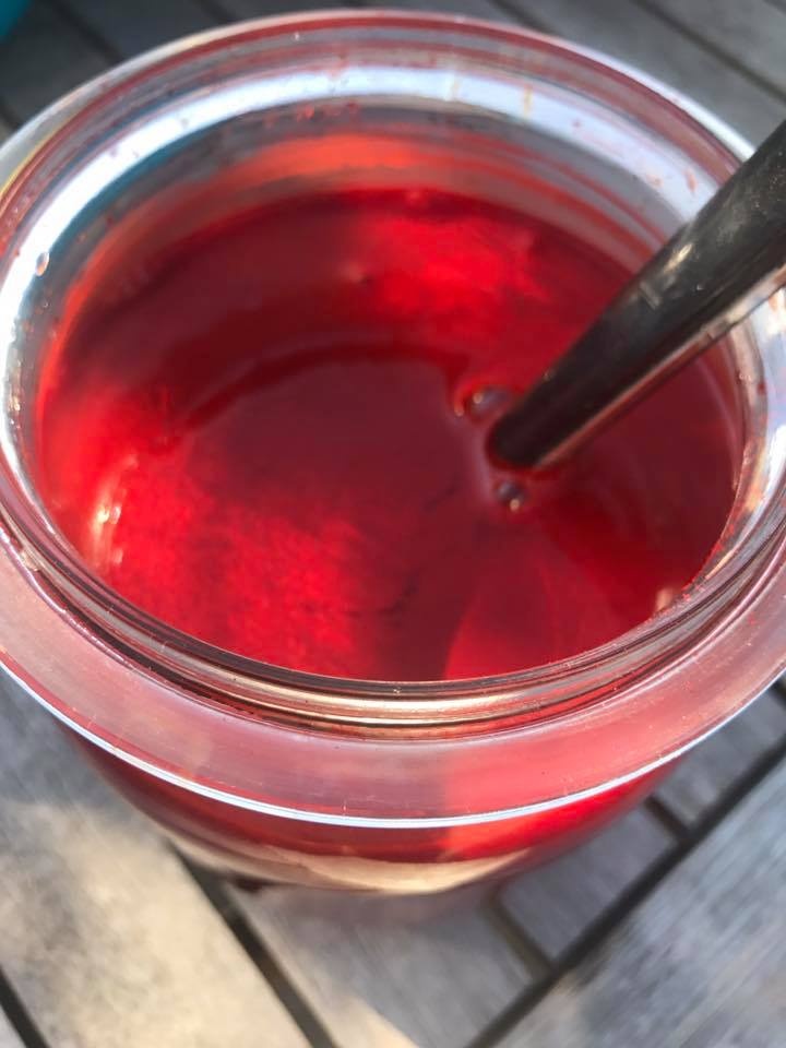 Солнечное окрашивание тканей фото