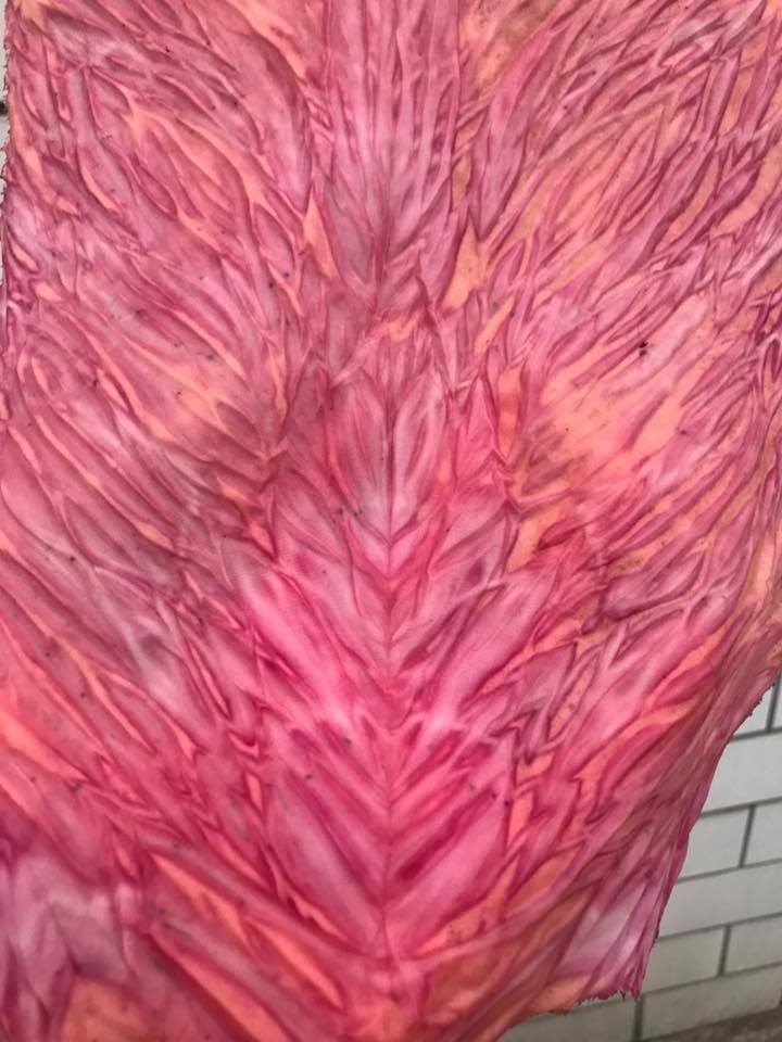 Солнечное окрашивание тканей фото