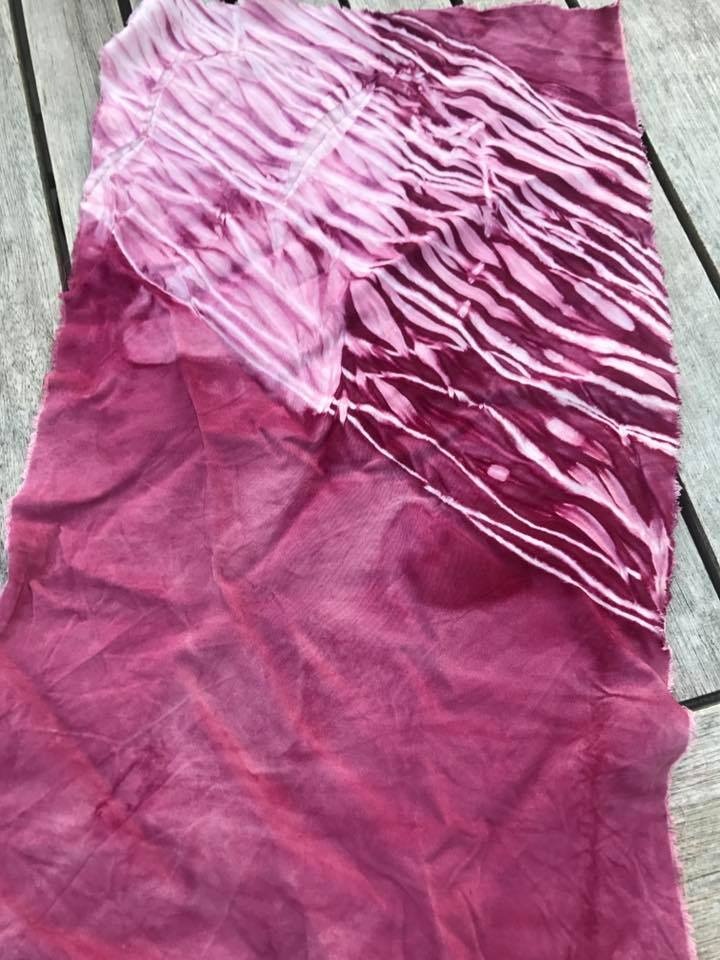 Солнечное окрашивание тканей фото